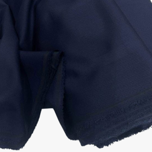 Tissu Super Cent Bleu de Nuit par mètre