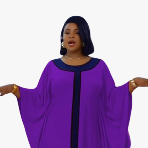 Ensemble Tunique Femme Couleur Violet Bleu