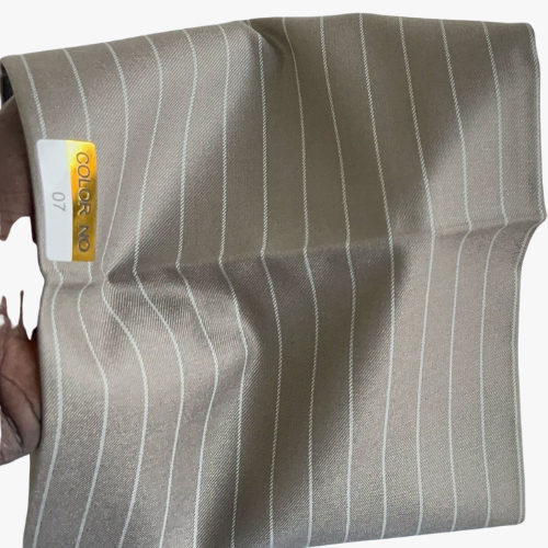 Tissu Super cent Couleur Beige par mètre